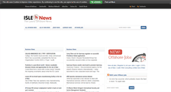 Desktop Screenshot of isle-news.com